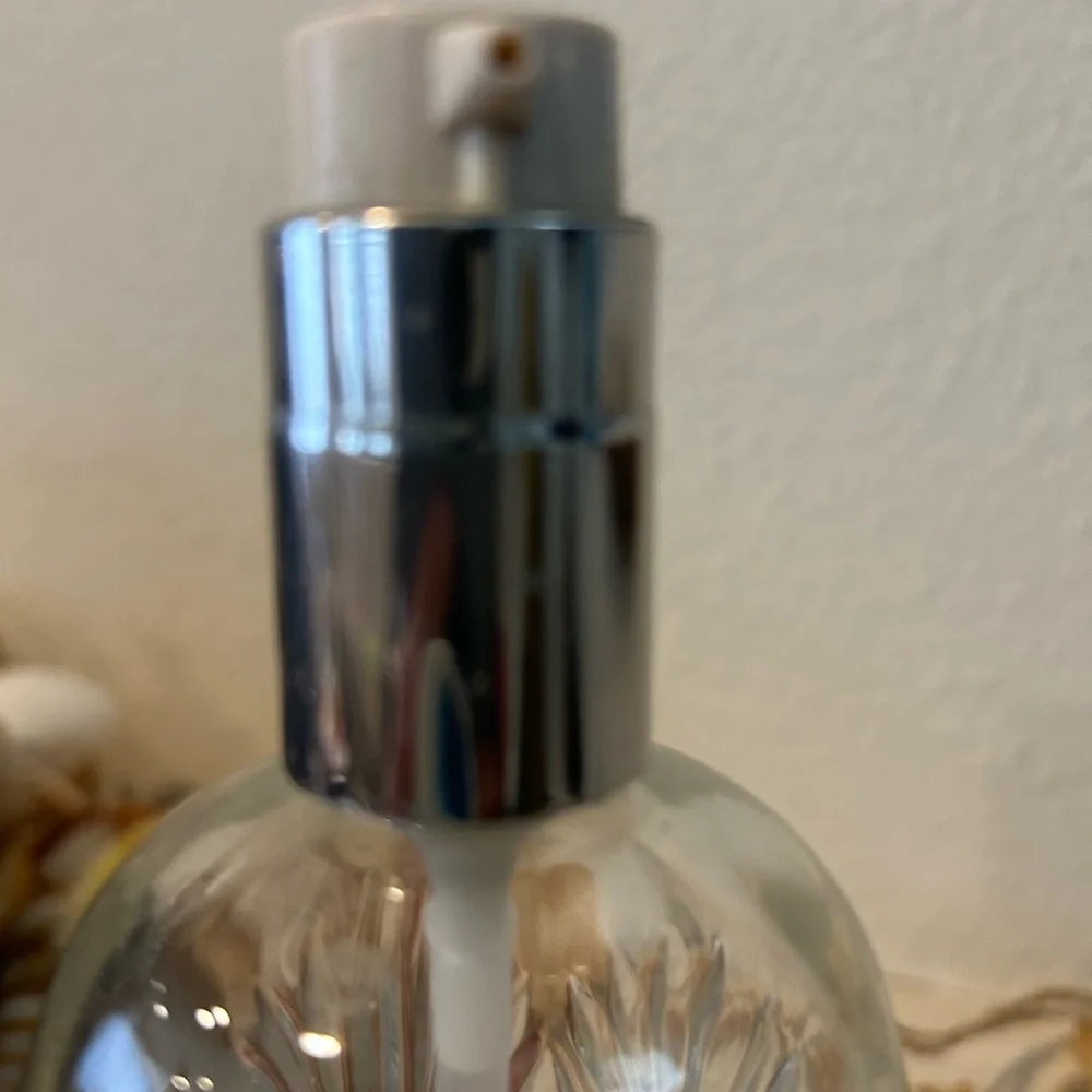 Vintage Houbigant Paris Demi Jour Empty Glass Lotion Bottle.